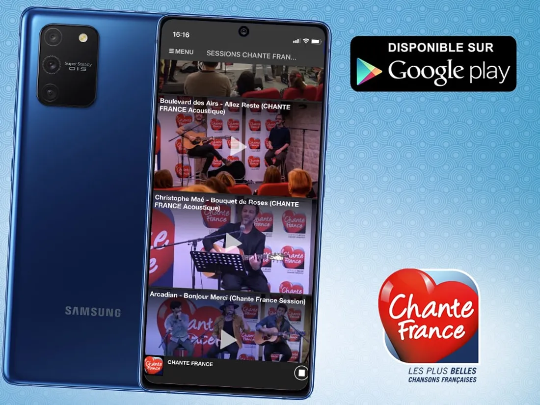 Google Play CHANTE FRANCE